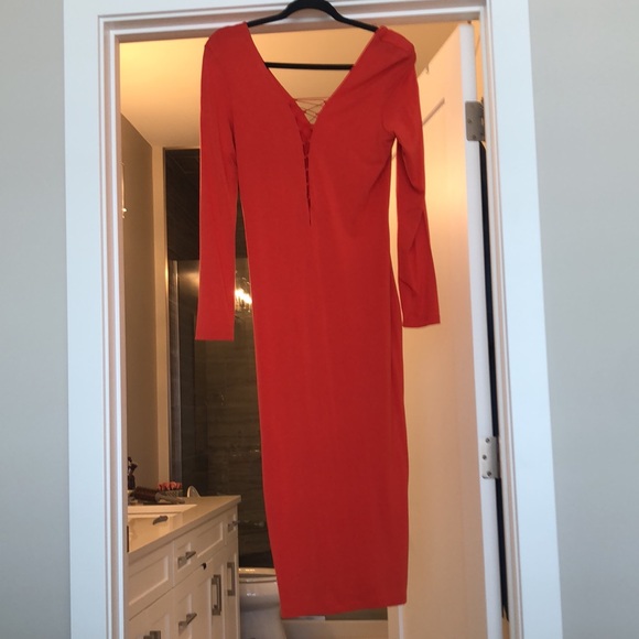 Alexander Wang Long sleeved bodycon dress - Picture 2 of 5